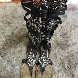 Crazy train sandals